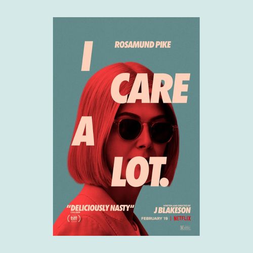 我很在乎电影海报定制挂画报照片墙贴纸打印周边文艺装饰画简约潮