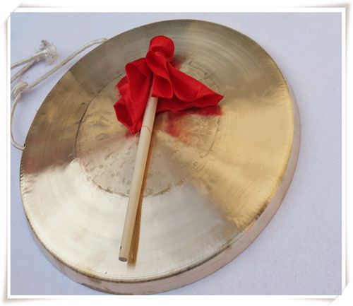 包邮打击锣鼓铜锣乐器高中低虎音京剧戏曲剧团京锣