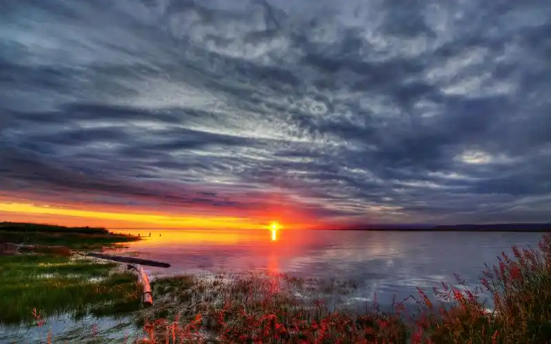 夏季夕阳下的唯美绚丽海景桌面壁纸第二辑