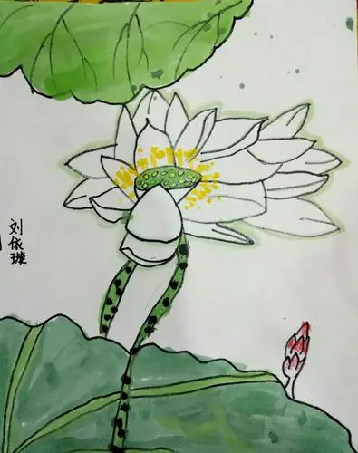 一年级小朋友们的画展