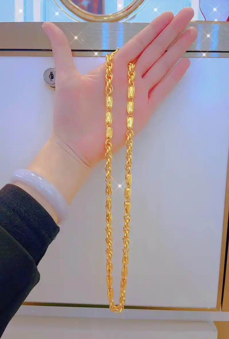 男士项链:大金链子纯爷们的最爱,可以不戴,可以放着,但必须有 - 抖音