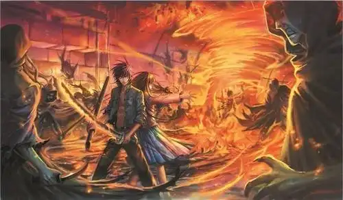 龙族,新版里的龙王重生,层次下降了很多,还是灵魂茧化层次高