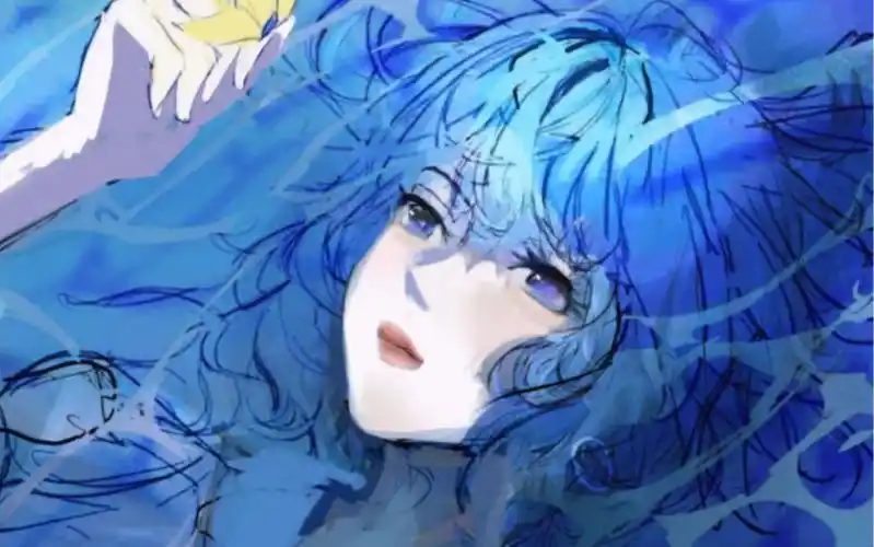 【绘画接龙第三期】溺水少女