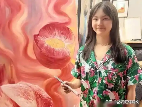 李湘携女儿回北京,深山内拜访艺术大师,合影曝光王诗龄很谦卑!