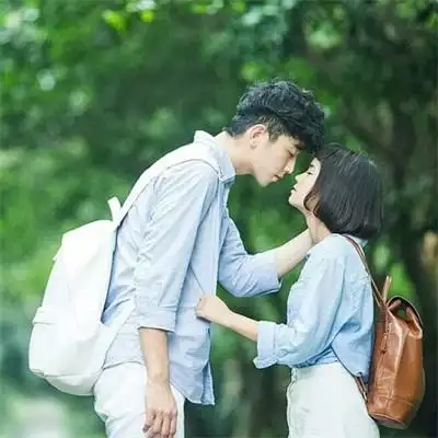 2021森系情侣专用头像小清新甜蜜图片