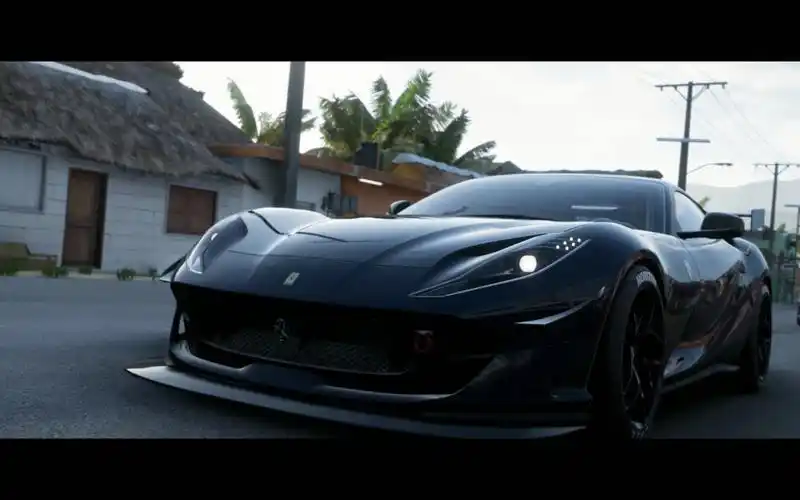 《极限竞速:地平线5》法拉利812跑环岛歌利亚