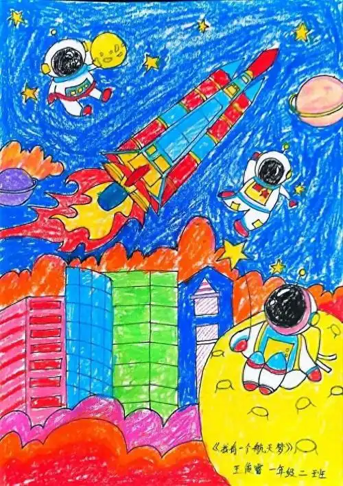 一幅幅"多元化"的科幻画, 多么有趣,多么有创意,多么神奇呀!