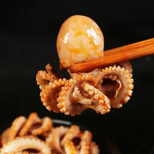 香辣迷你八爪鱼网红海鲜熟食麻辣章鱼腿爆头八抓冷冻章鱼