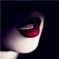 时尚漂亮的女生霸气头像爱上你的红唇太性感了