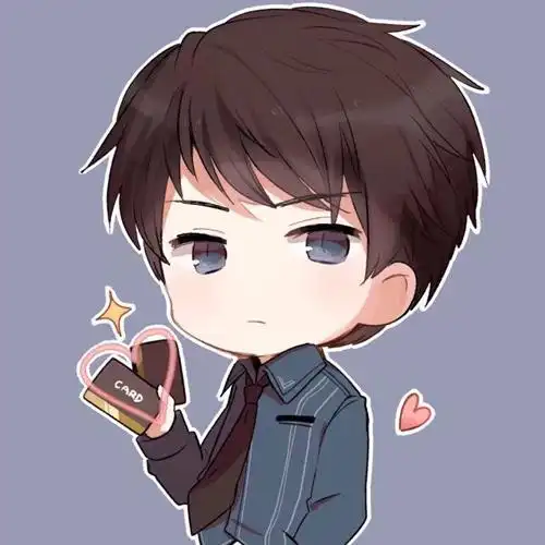 q版简笔画可爱男生头像