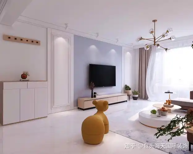 海天案例2021年流行的装修风格献给包头的业主