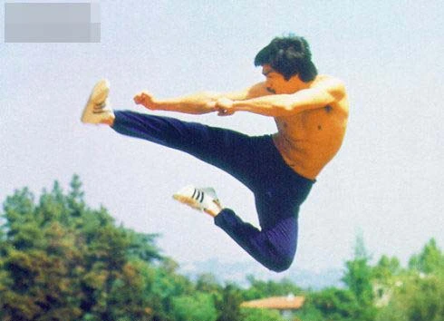 求一张男的的飞踢图片