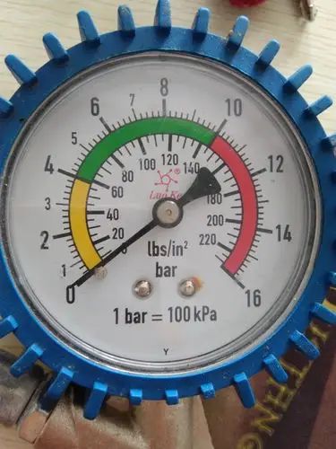 这个气压表怎么读