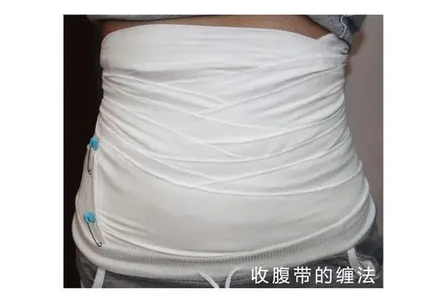 乐孕竹纤维纱布束腹带2卷装 ly06202