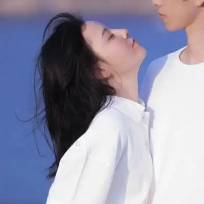 情头双人超甜真人 高清一对两张的情头双人超甜高清图片_情侣头像_美