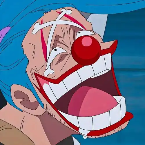 拥有霸王色运气的男人#海贼王 #四皇 #巴基 #小丑巴基 #头像