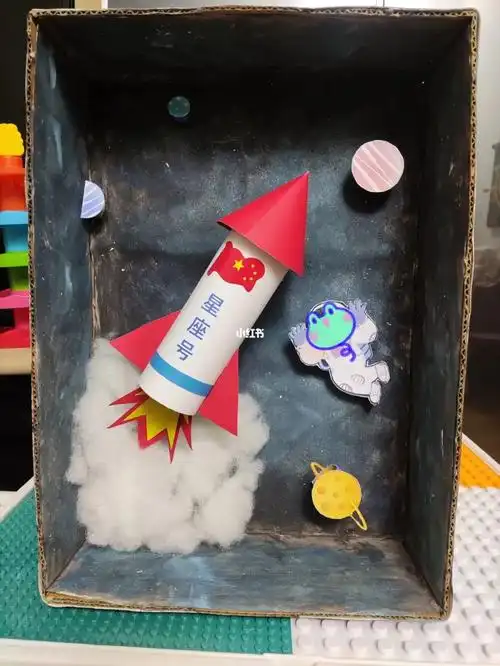 幼儿园航天模型手工作业