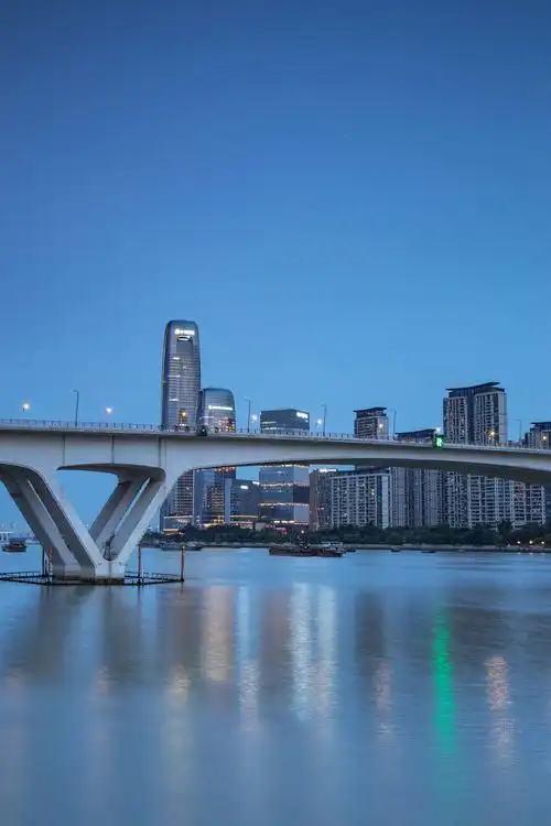 华灯初上·琶洲大桥. - 李建辉摄影广州 - 图虫