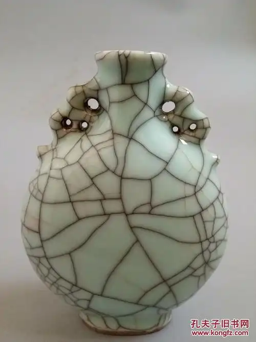 【图】宋代官窑哥窑精品瓷瓶,拍品信息,网上拍卖,拍卖图片,拍卖网