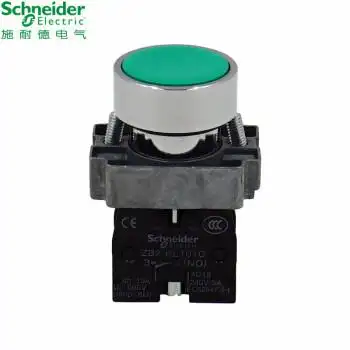 xb2ba31c 绿色 平头按钮开关 xb2-ba31c 一常开 1no 绿色自复位按钮