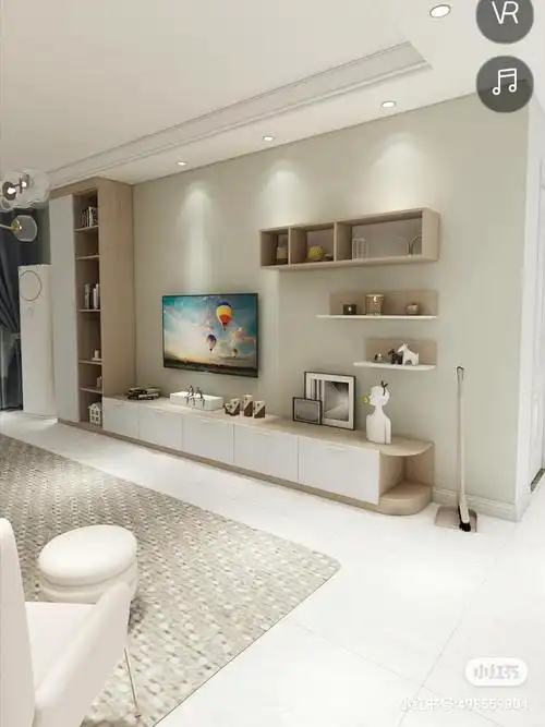 大家帮忙康康电视背景墙上个什么颜色