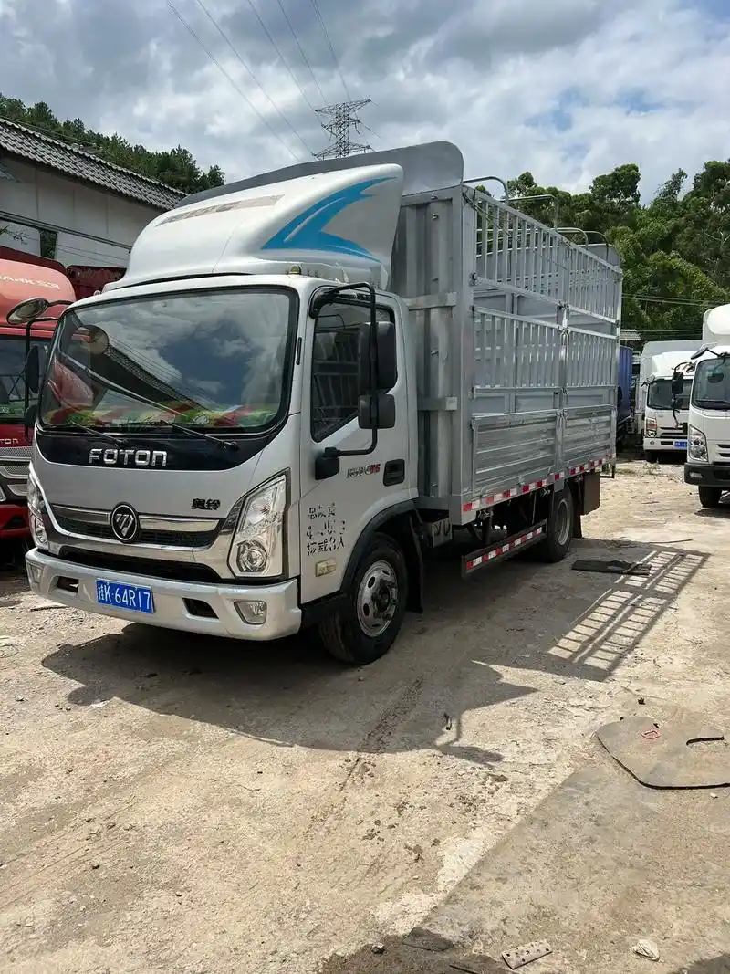 极品福田奥铃宽体4米2高栏,2.55车厢.#二手货车买卖 极 - 抖音