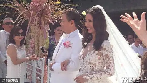 林心如霍建华婚礼现场照
