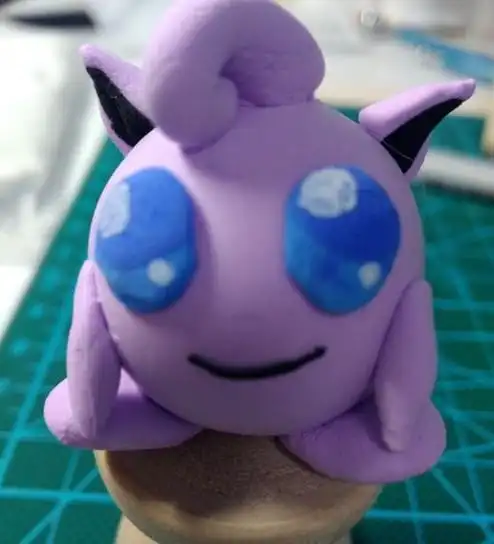 用超轻粘土制作宠物小精灵之胖丁教程图解