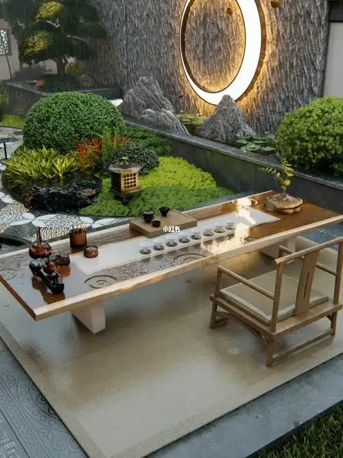 小而精致的中式禅意庭院