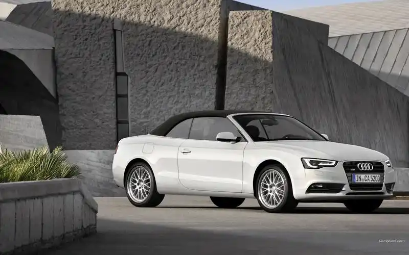 奥迪a5 敞篷车壁纸 03