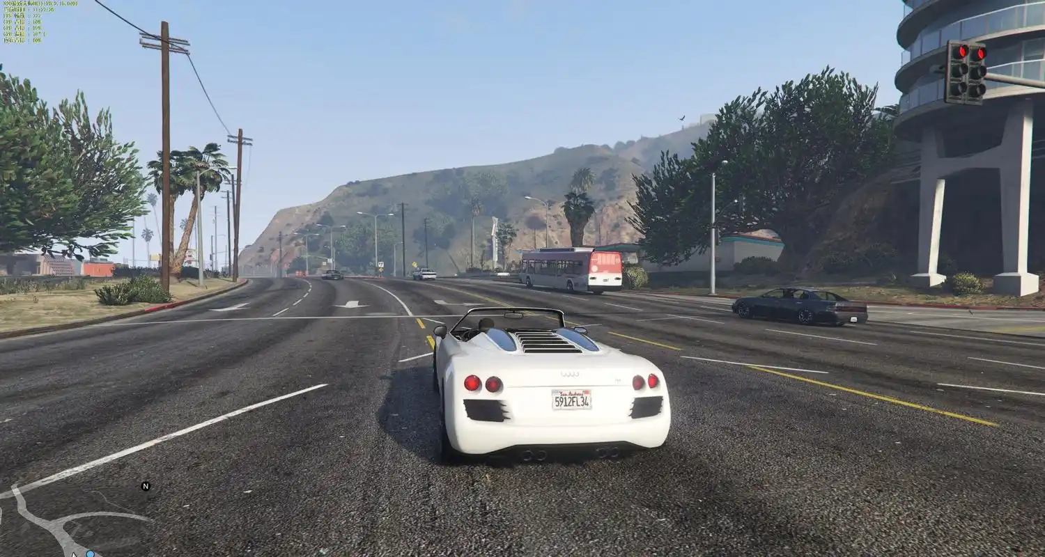 gta5开车时按shift有什么用