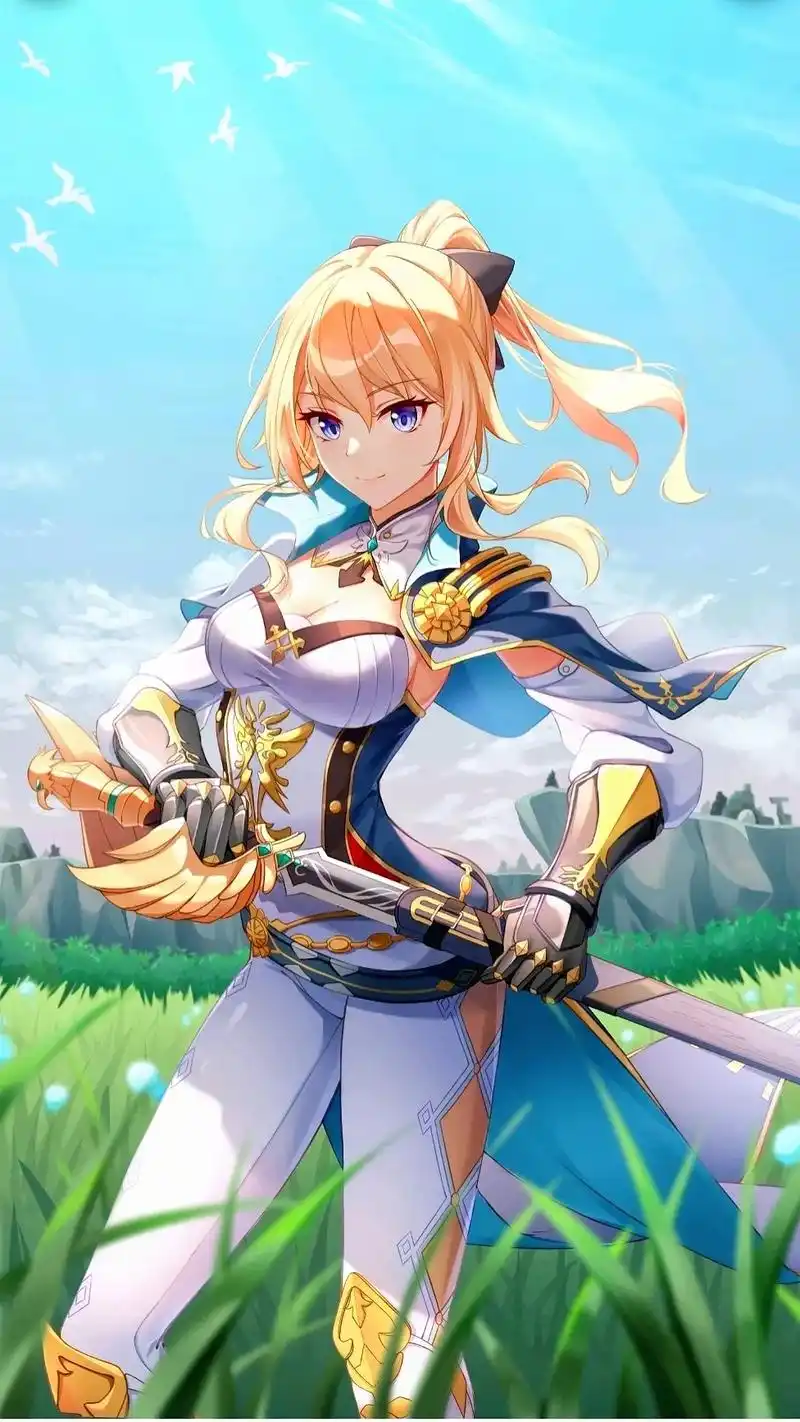 琴团长,指引你前进!#原神壁纸 #送你一张壁纸 #琴 #二次 - 抖音