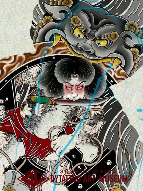 张顺破水门花臂