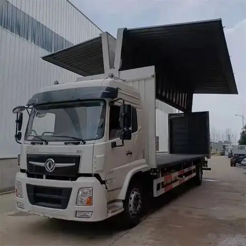 东风精品前四后四飞翼车康机260马力