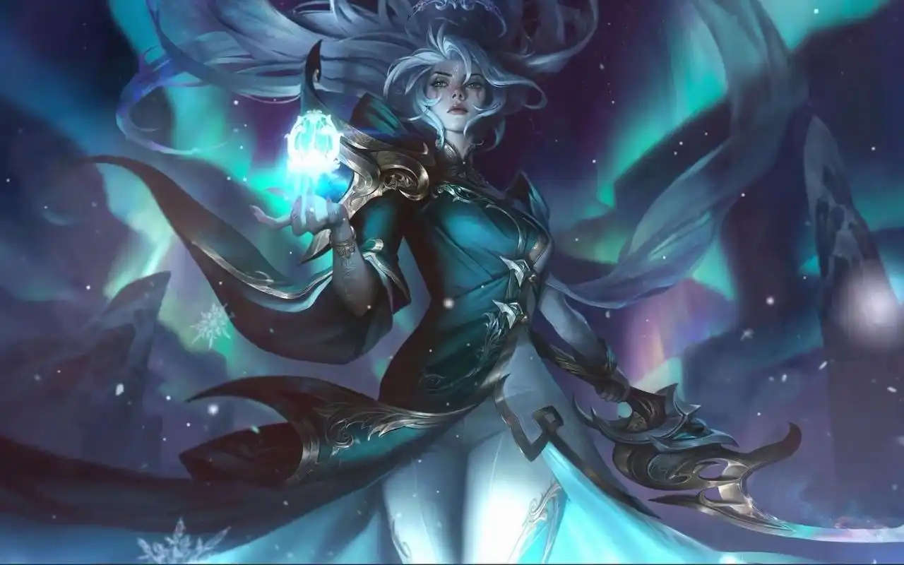 【英雄联盟动态原画/壁纸】北极星神-戴安娜