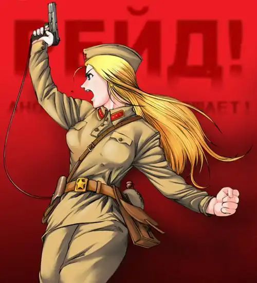 【漫画里的苏联女兵萌妹子,简直令人把持不住】