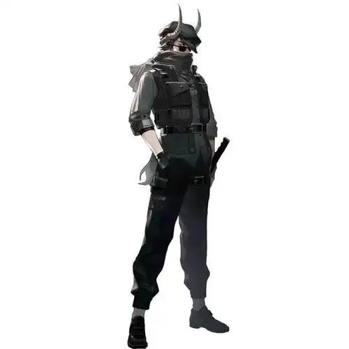 明日方舟ss余音尘影角色解包立绘 黑长直天使姐姐 让人心疼的白羊