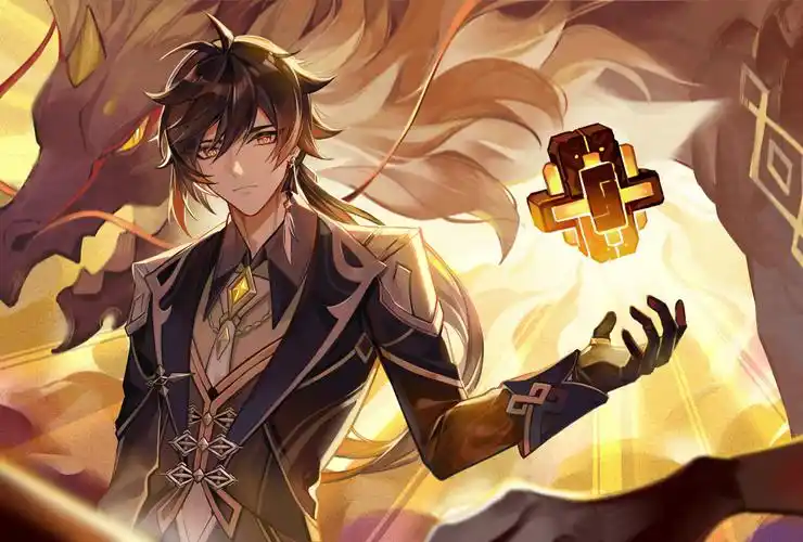 天动万象-钟离原神钟离-触站