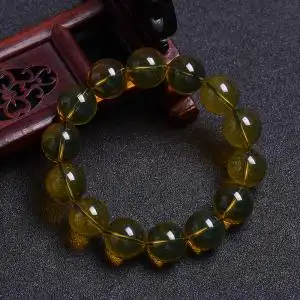 10mm琥珀手串价格_图片_货号hy148640-九玉网
