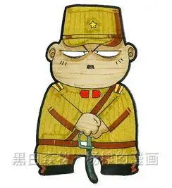小日本鬼子简笔画-在线图片欣赏