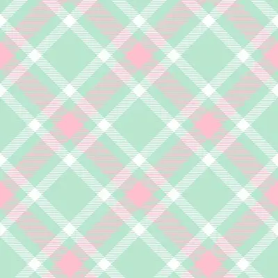 粉绿格子简约印花元素黑色线条手绘水彩心形装饰矢量素材蓝色简约清新