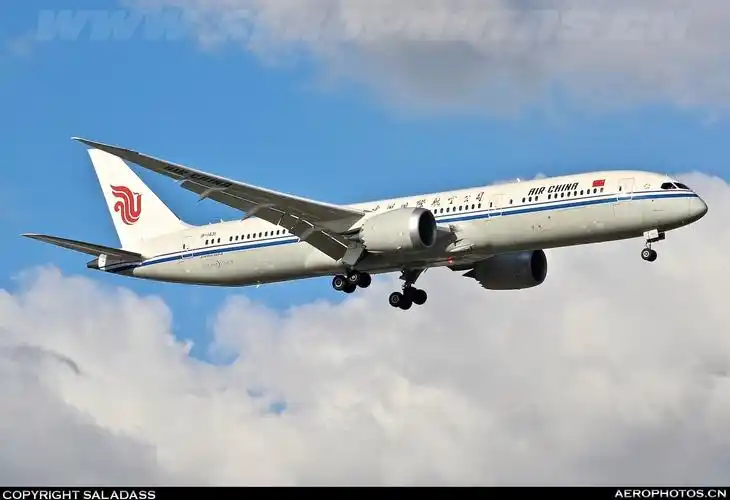 图为【boeing 787-9 dreamliner】飞机照片