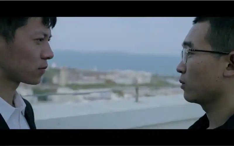 翻拍无间道天台经典片段烟台大学版