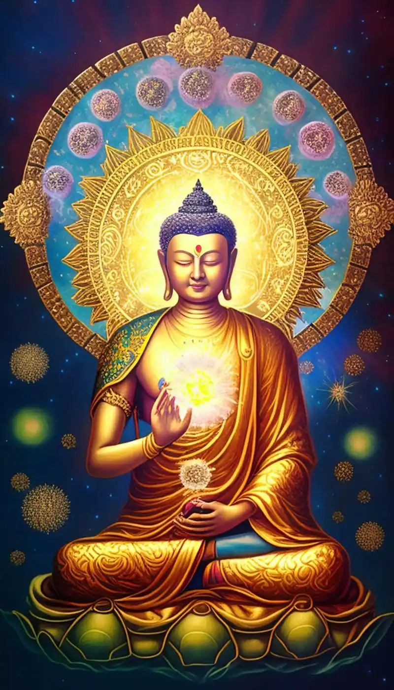 如来佛祖.高清壁纸#原创作品 #阿弥陀佛 #愿世间无灾无难无 - 抖音