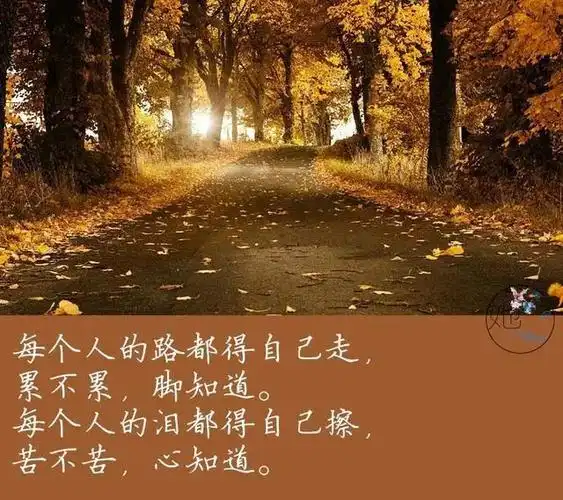 孩子,人生路靠自己走,自己不努力,别人再帮也扶不上墙