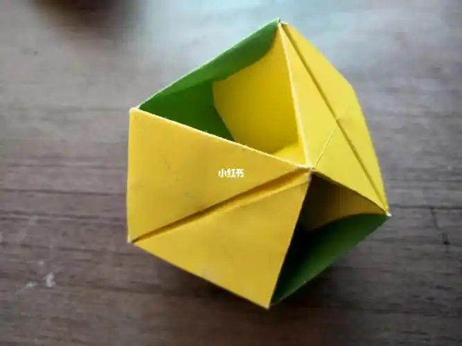 我折的一个正方体