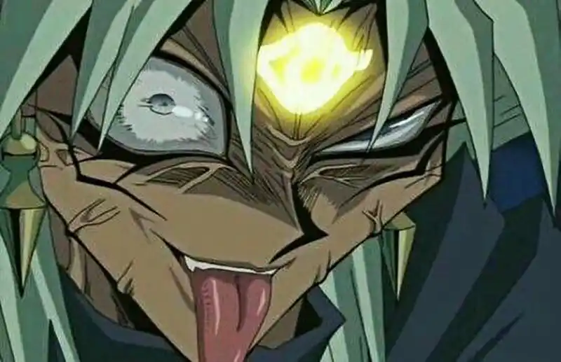 颜艺最多的动漫,那非《游戏王》莫属,城之内从第一话颜艺到结局