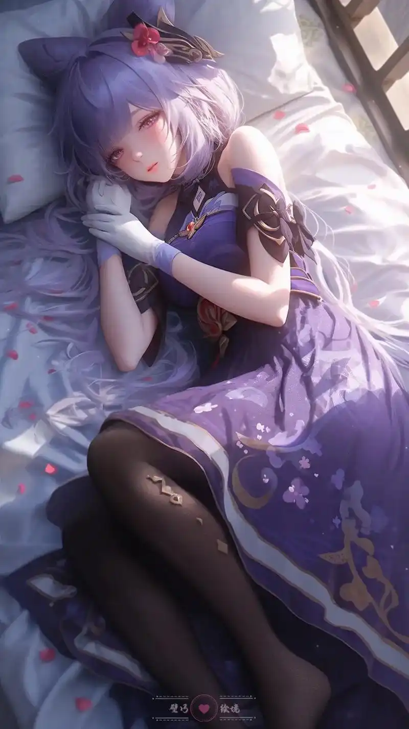 原神#刻晴#壁纸 #一周7喜好运签到 #二次 - 抖音