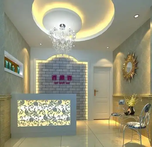 美容院吧台装饰效果图