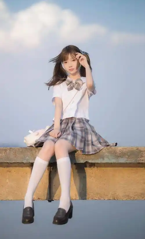 jk制服双马尾水手服绝绝子